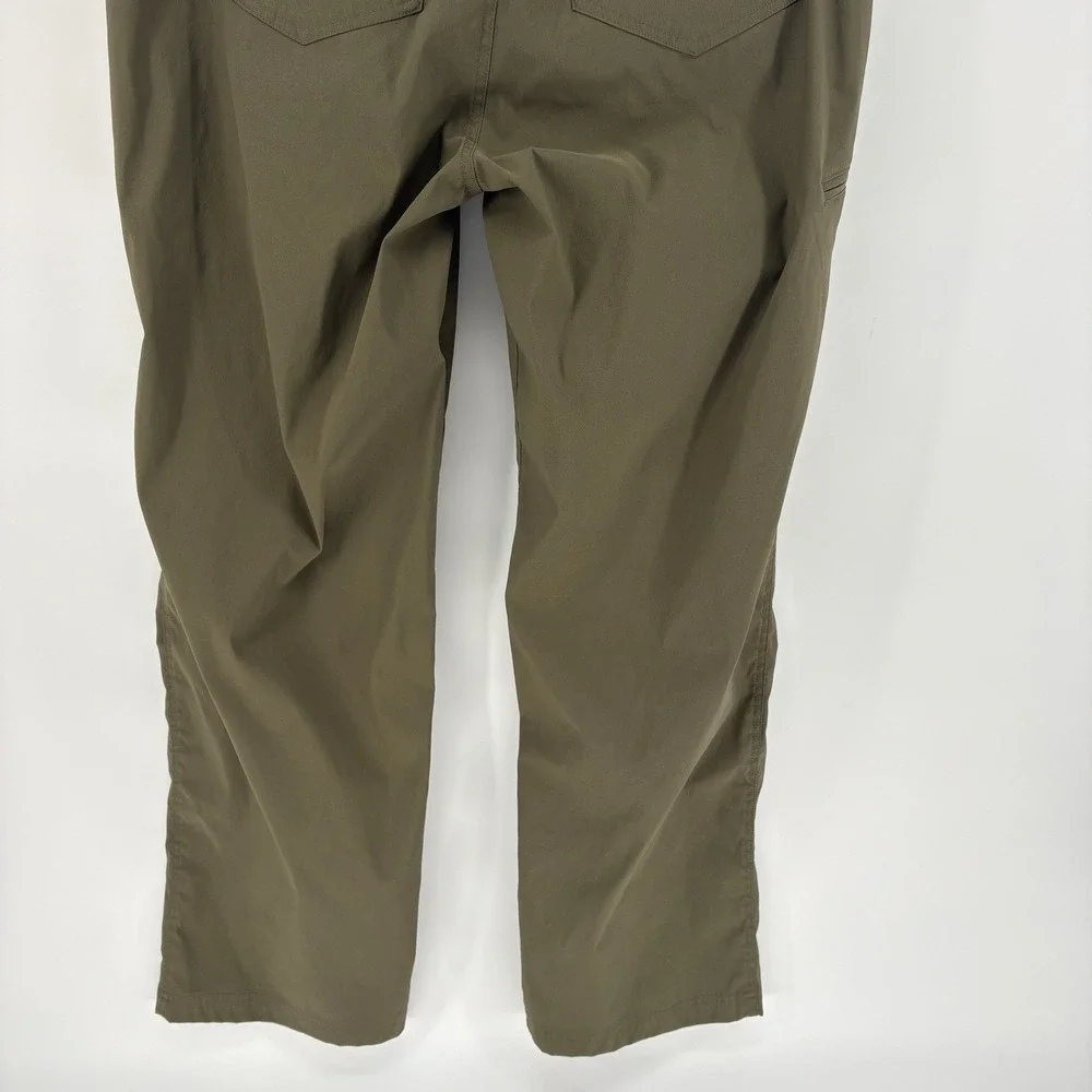 Orvis Tech Utilty Pants Green Water Repellent Stretch Golf Hiking Men 40X30‎
